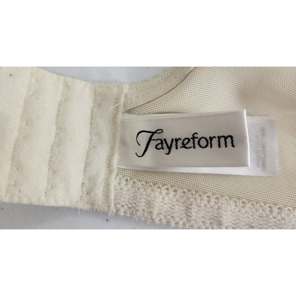 Fayreform Profile Perfect Beige Full Coverage Underwire T-Shirt Bra Size 34DD - Picture 3 of 11